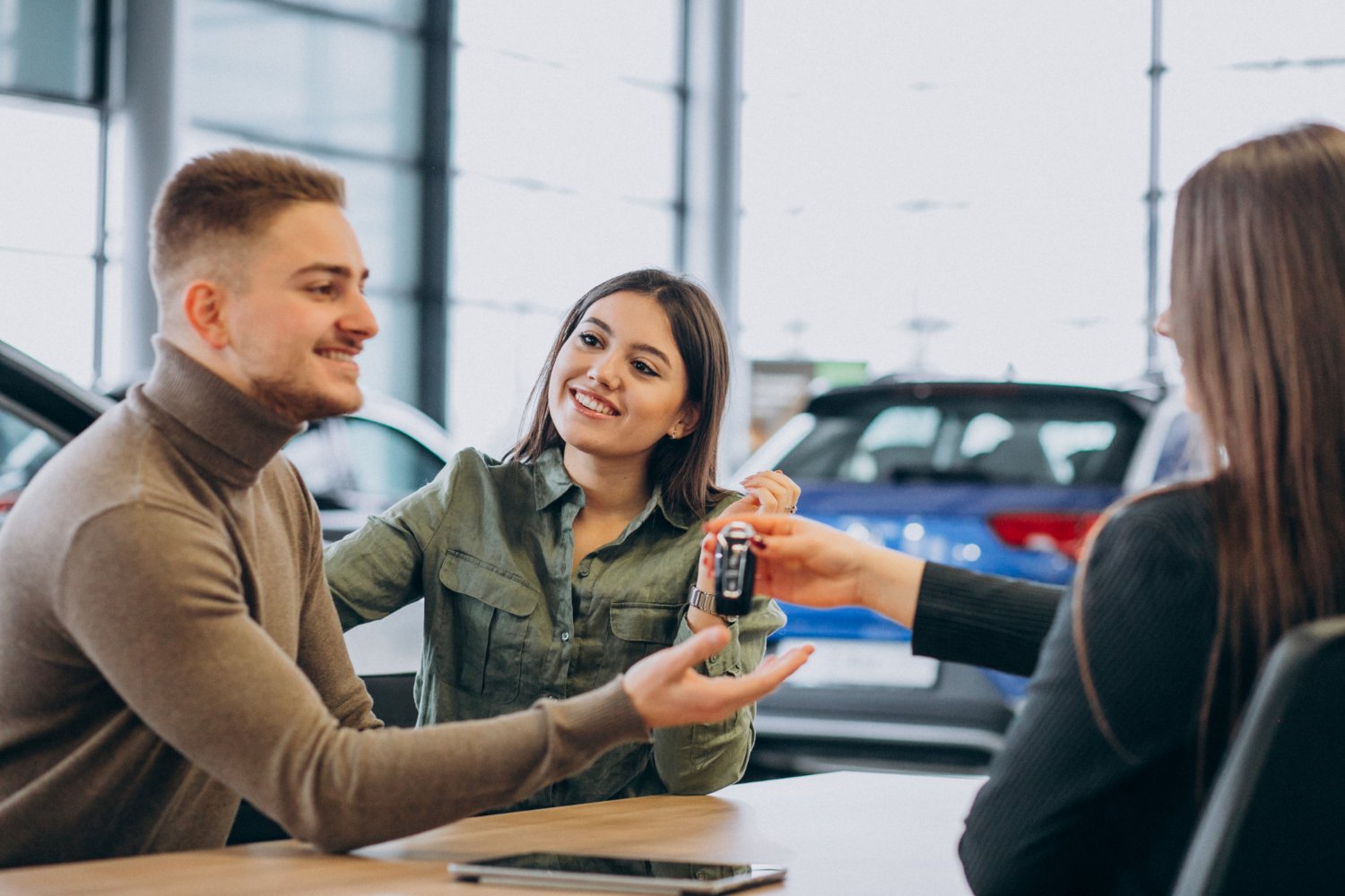 Signing a Car Loan
